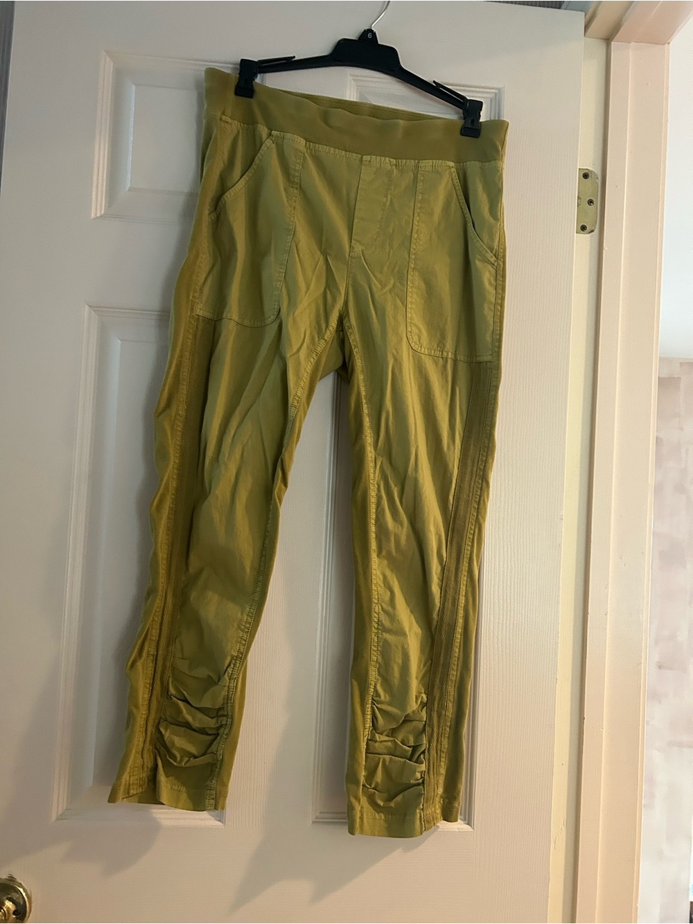 XCVI Olive Green Ankle Pants - Women